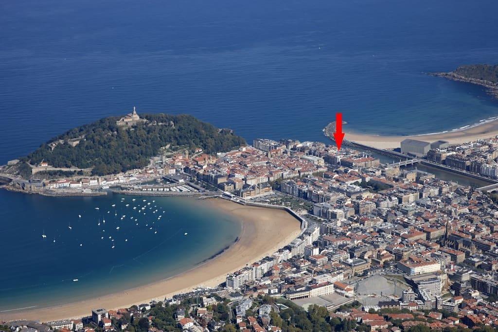 Apartamento Urumea San Sebastián Zewnętrze zdjęcie